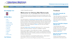 Desktop Screenshot of chiangmairemovals.com